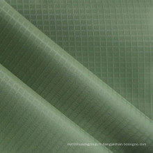 Polyester Grid Twill Oxford Fabric Tissu en polyester PVC / PU Polyester